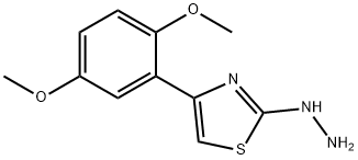 4-(2,5-DIMETHOXYPHENYL)-2(3H)-THIAZOLONE HYDRAZONE Structure