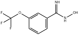 3-(TRIFLUOROMETHOXY)BENZAMIDOXIME Structure