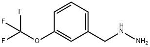 3-TRIFLUOROMETHOXY-BENZYL-HYDRAZINE Structure