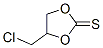 1,3-Dioxolane-2-thione,  4-(chloromethyl)- Structure