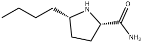 2-Pyrrolidinecarboxamide,5-butyl-,(2S-cis)-(9CI) Structure