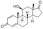 1,4-ANDROSTADIEN-11-BETA-OL-3,17-DIONE Structure