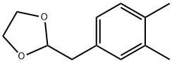 3,4-DIMETHYL-1-(1,3-DIOXOLAN-2-YLMETHYL)BENZENE Structure