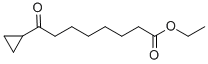 ETHYL 8-CYCLOPROPYL-8-OXOOCTANOATE Structure