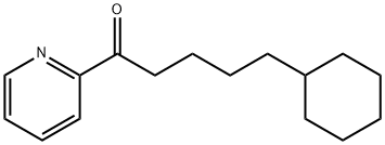 (4-CYCLOHEXYL)BUTYL 2-PYRIDYL KETONE Structure