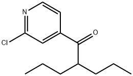 1-(2-CHLORO-PYRIDIN-4-YL)-2-PROPYL-PENTAN-1-ONE Structure