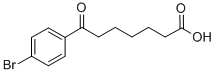 7-(4-BROMOPHENYL)-7-OXOHEPTANOIC ACID Structure