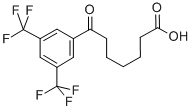 7-(3,5-DITRIFLUOROMETHYLPHENYL)-7-OXOHEPTANOIC ACID Structure
