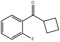 2-FLUOROPHENYL CYCLOBUTYL KETONE Structure