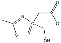 4-Thiazolemethanol,2-methyl-,acetate(ester)(7CI,9CI) Structure