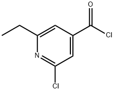 Isonicotinoyl chloride, 2-chloro-6-ethyl- (7CI) Structure