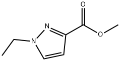 1H-Pyrazole-3-carboxylicacid,1-ethyl-,methylester(9CI) Structure