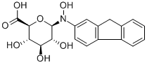 N-hydroxy-N-glucuronosyl-2-aminofluorene Structure