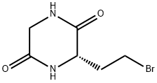 (S)-3-(2-BROMOETHYL)-2,5-DIKETOPIPERAZINE Structure