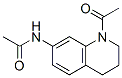 Acetamide,  N-(1-acetyl-1,2,3,4-tetrahydro-7-quinolinyl)- Structure