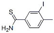 3-iodo-4-methylbenzothioamide Structure
