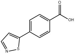 4-ISOTHIAZOL-5-YLBENZOIC ACID Structure