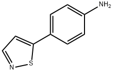 4-ISOTHIAZOL-5-YL-PHENYLAMINE Structure