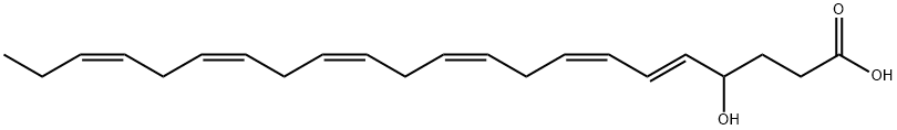 (+/-)4-HDOHE Structure