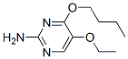 Pyrimidine, 2-amino-4-butoxy-5-ethoxy- (7CI) Structure
