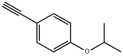 1-ETHYNYL-4-ISOPROPOXY-BENZENE Structure