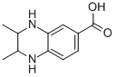 2,3-DIMETHYL-1,2,3,4-TETRAHYDRO-QUINOXALINE-6-CARBOXYLIC ACID Structure