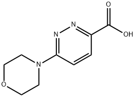 6-MORPHOLIN-4-YLPYRIDAZINE-3-CARBOXYLIC ACI Structure