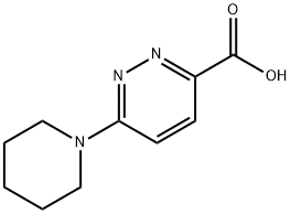 6-PIPERIDIN-1-YLPYRIDAZINE-3-CARBOXYLIC ACI Structure