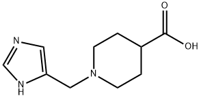 4 - Piperidinecarboxylic acid, 1 - (1H - iMidazol - 5 - ylMethyl) Structure