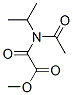 Acetic  acid,  2-[acetyl(1-methylethyl)amino]-2-oxo-,  methyl  ester Structure