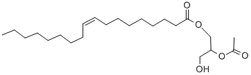 (+/-)-1-OLEOYL-2-ACETYLGLYCEROL Structure