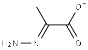 pyruvate hydrazone Structure