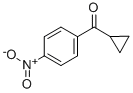 CYCLOPROPYL-P-NITROPHENYL KETONE Structure