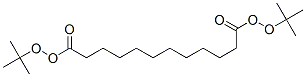 di-tert-butyl diperoxydodecanedioate Structure