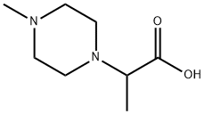 2-(4-methylpiperazin-1-yl)propanoic acid(SALTDATA: 2HCl) Structure