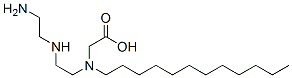 N-[2-[(2-aminoethyl)amino]ethyl]-N-dodecylglycine Structure