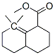 methyl octahydro-8,8-dimethyl-1-naphthoate  Structure
