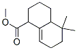 methyl octahydro-5,5-dimethyl-1-naphthoate  Structure