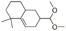 6-(dimethoxymethyl)octahydro-1,1-dimethylnaphthalene Structure