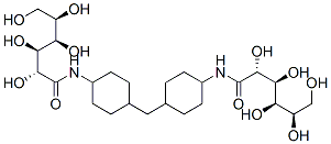 N,N'-(methylenedicyclohexane-4,1-diyl)bis-D-gluconamide Structure