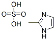 2-methyl-1H-imidazole sulphate Structure