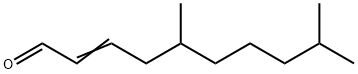 5,9-dimethyl-2-decenal Structure