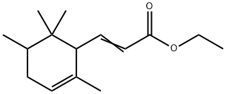 ethyl 3-(2,5,6,6-tetramethyl-2-cyclohexen-1-yl)acrylate Structure