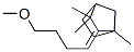 2-(4-methoxybutylidene)-1,3,3-trimethylbicyclo[2.2.1]heptane  Structure