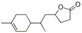 dihydro-5-[2-(4-methyl-3-cyclohexen-1-yl)propyl]furan-2(3H)-one Structure