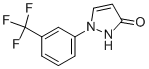 1-[2,6-DICHLORO-4-(TRIFLUOROMETHYL)PHENYL]-1,2-DIHYDRO-3H-PYRAZOL-3-ONE Structure