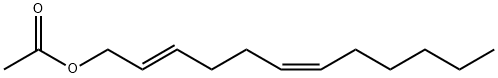 (2E,6Z)-dodeca-2,6-dienyl acetate Structure
