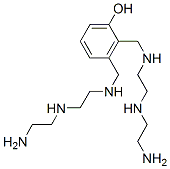 2,3-bis[[[2-[(2-aminoethyl)amino]ethyl]amino]methyl]phenol  Structure