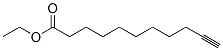 ethyl undec-10-ynoate Structure