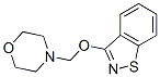 3-(4-morpholinylmethoxy)-1,2-benzisothiazole  Structure